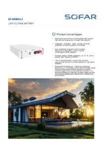 Sofar 5.12kWh Lithium Battery – 100Ah Smart Battery - Image 2