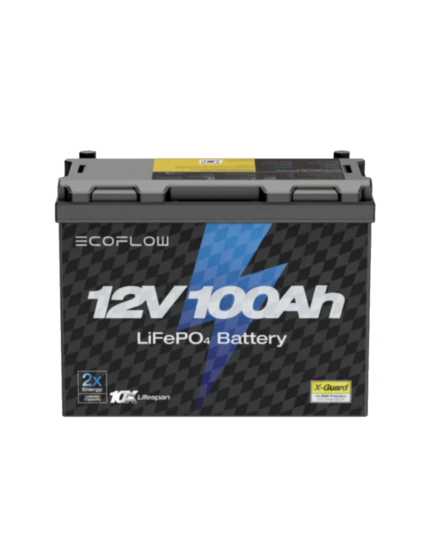 EcoFlow 12V 100Ah LiFePO4 Lithium Battery